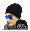 Bonnet Solid Caps Warm Beanie