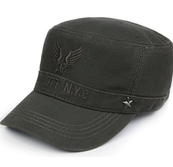 Army Military Hats Flat