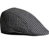 Unisex Plaid Flat Hats Beret