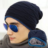 Bonnet Solid Caps Warm Beanie