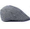 Unisex Plaid Flat Hats Beret