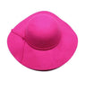 Elegant Wool Wide Brim Fedora Hat