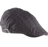 Unisex Solid Beret Buckle Flat Caps