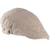Unisex Solid Beret Buckle Flat Caps