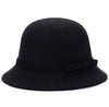 Vintage Wool Felt Bowler Derby Hat