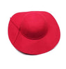 Elegant Wool Wide Brim Fedora Hat